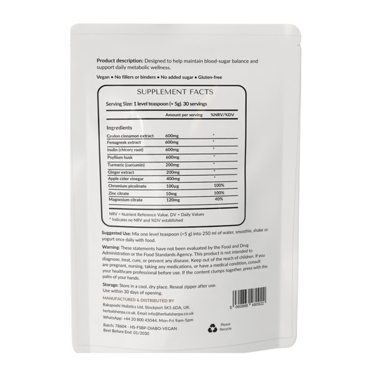 Blood-Sugar Balance Botanical Blend detail