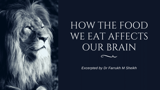 The food you eat affects your brain - What you eat affects your brain with a long-lasting effect. So which foods cause you to feel tired after lunch or restless at night? Take a ride into your brain with Dr Farrukh M Sheikh