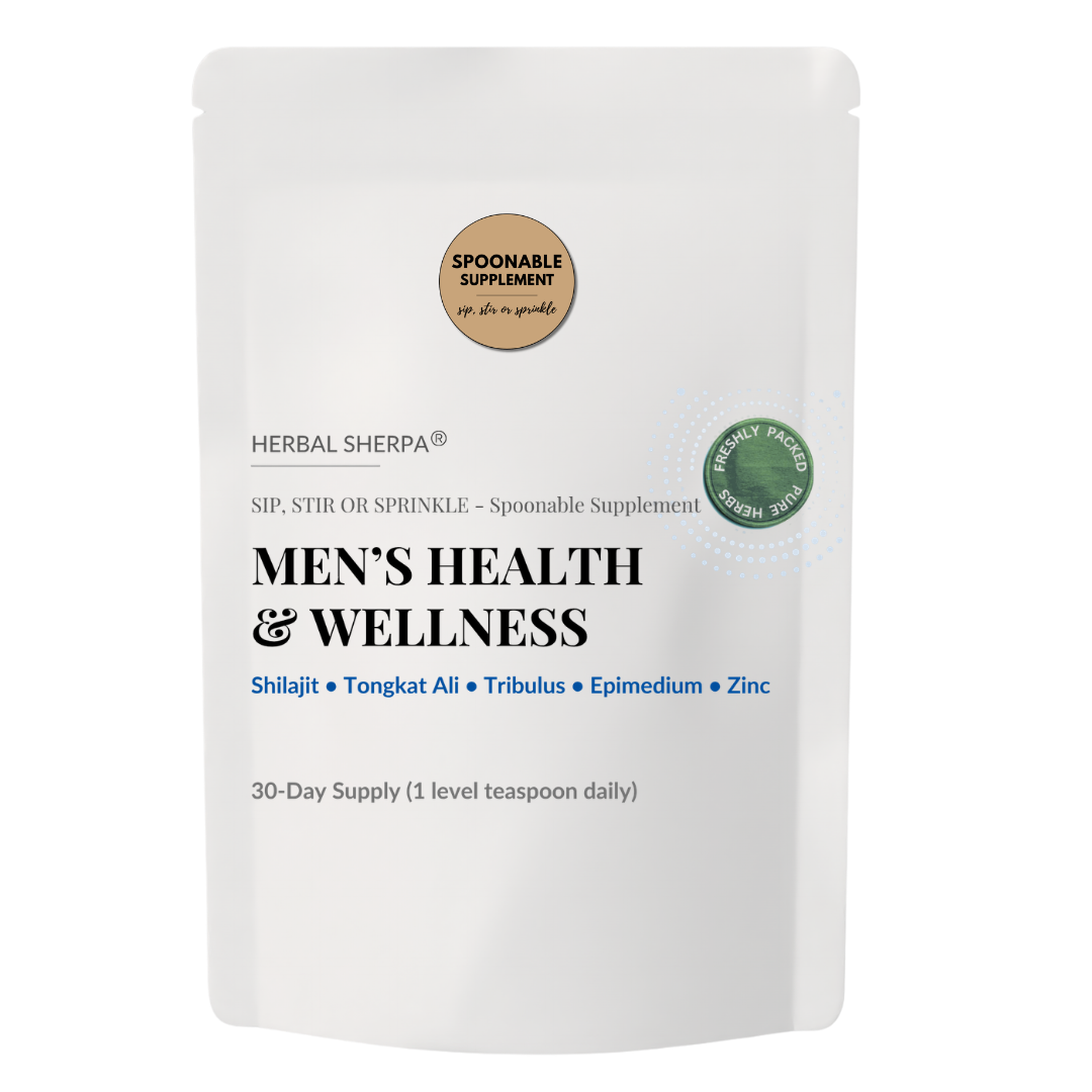 Men’s Vitality & Performance Support – Shilajit Tongkat Ali Tribulus | Botanical Powder 30 Day Supply