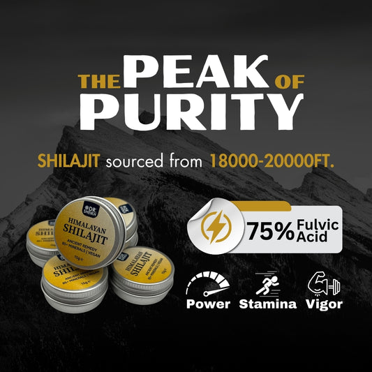 DrSheikh Himalayan Shilajit 8g & 20g - 100% Pure, Himalayan, Gold Grade, High Potency. UK LAB TESTED (Independent 3rd Party)