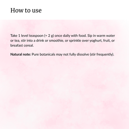 Perimenopause Support for Women – Sage Red Clover Botanical Powder | 30 Day Supply