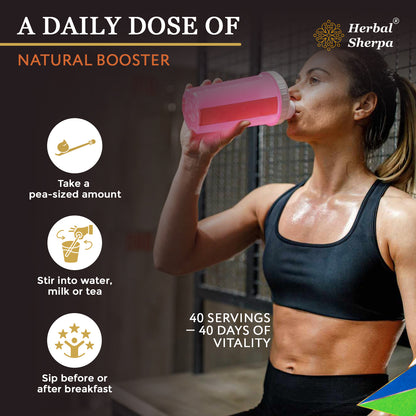 KX901 – Pre-Workout & Recovery with Rhodiola, Shilajit & Reishi