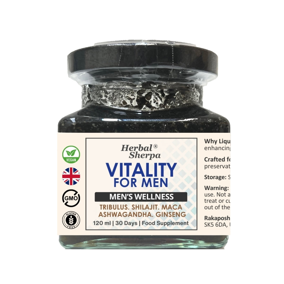 Men’s Testosterone and Libido Booster – Vitality and Stamina | Vegan (120 ml)