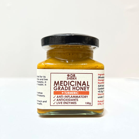 DrSheikh Medicinal Grade Honey + TURMERIC