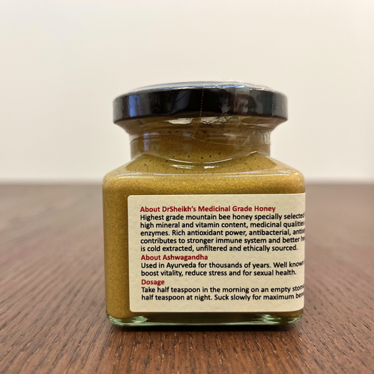 DrSheikh Medicinal Grade Honey + ASHWAGANDHA